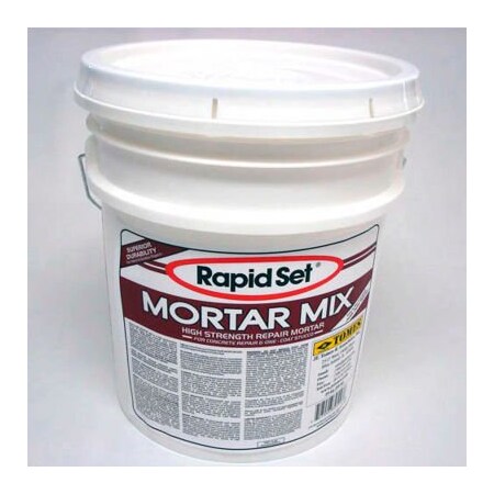 J.E. Tomes & Associates Inc. JE Tomes Rapid Set Mortar Mix, Concrete Repair, High Strength, 55 lb. Pail - RSMM-55P RSMM-55P
